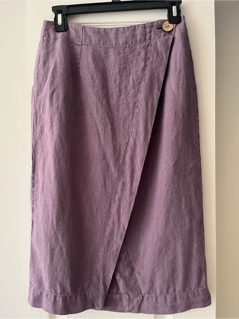Linen Wrap Skirt